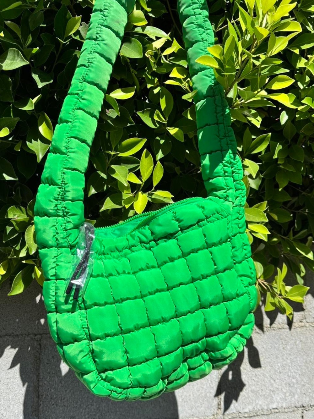 FP Movement Green Quilted baby carryall sling bag - Picture 4 of 5